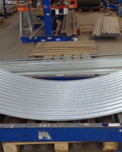 Ring sheet 0.95mm upper f/silo 3660